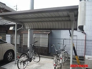 屋根付き駐輪場