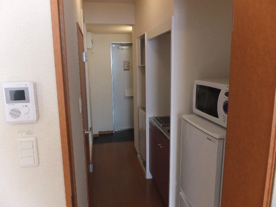 レンジ、冷蔵庫付き