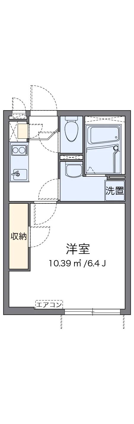 代表的な間取のため実際の間取とは異なる場合があります