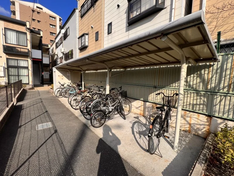 駐輪スペースです。