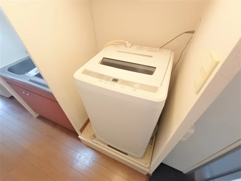 室内洗濯機置き場です。
