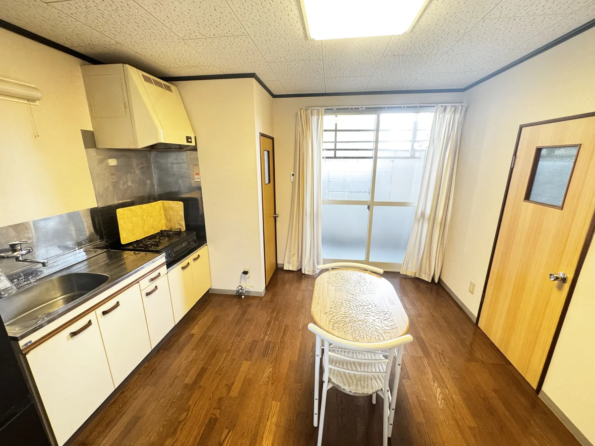 外の洗濯スペースも近く動線◎