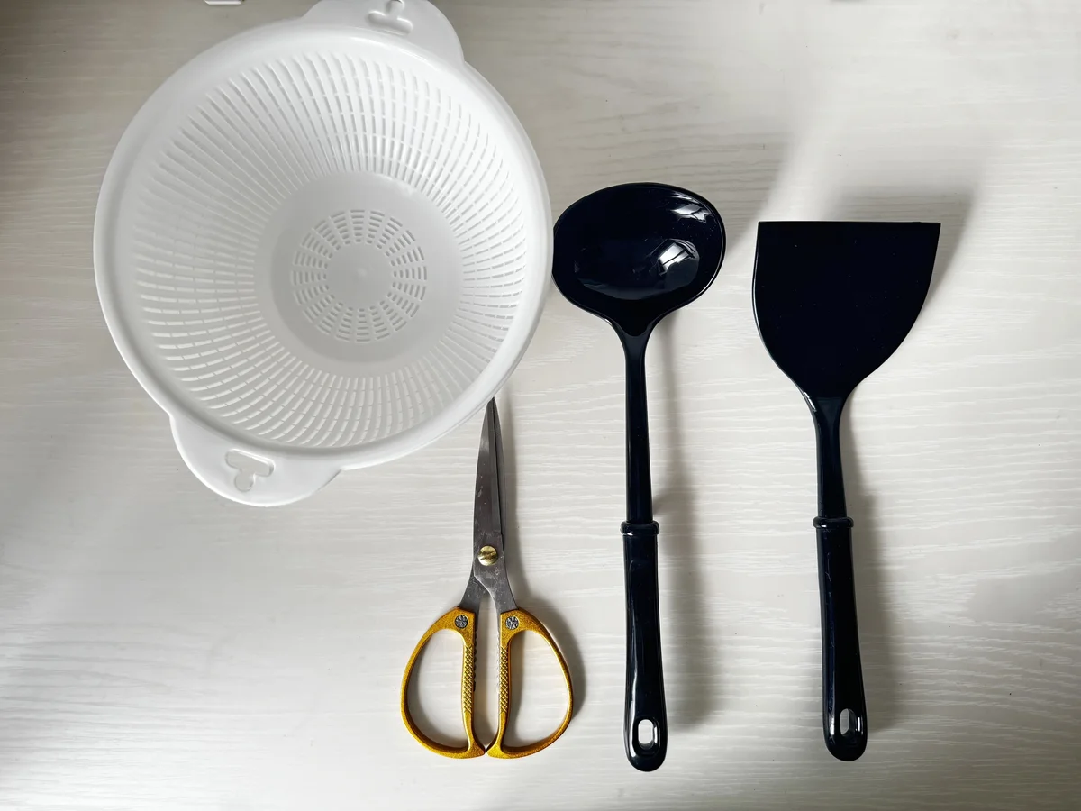 調理器具も完備