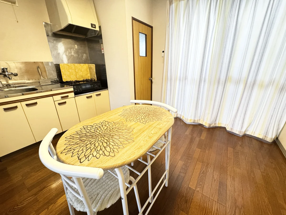 ダイニングキッチンなのでお片付けも楽チン