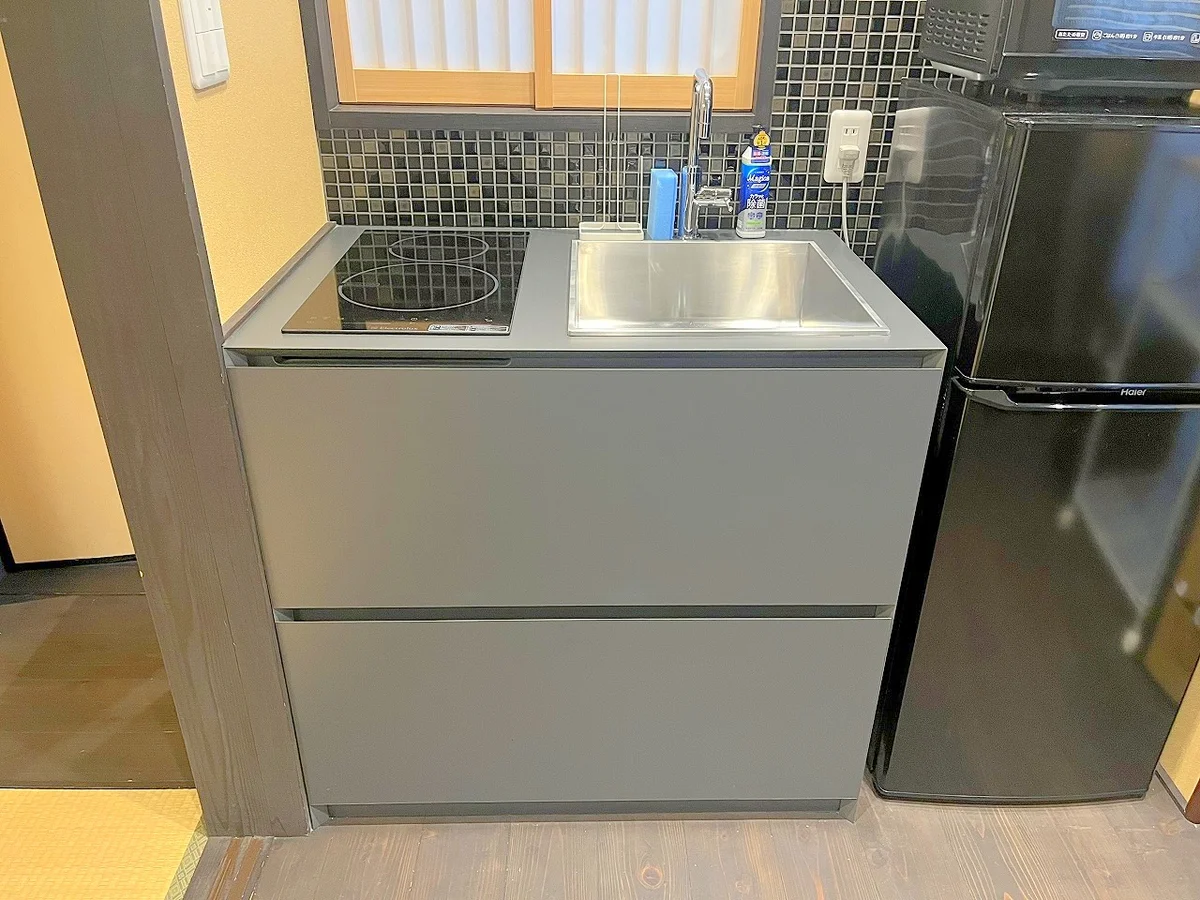 キッチンスペースです♪お好きな時にお料理することが出来ます🍳