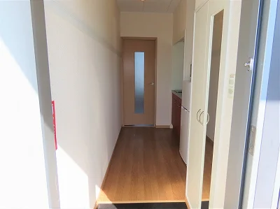 玄関からのアングルです