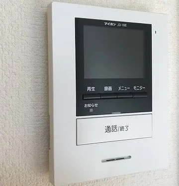 モニター付きインターホン