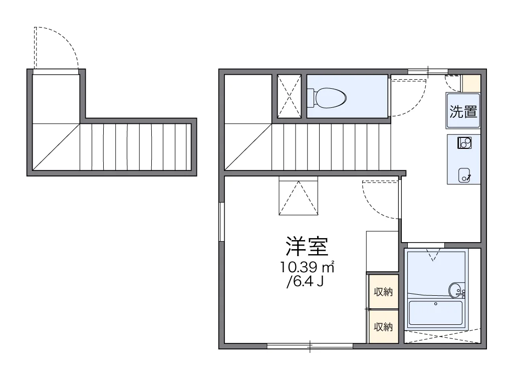 代表的な間取のため実際の間取とは異なる場合があります
