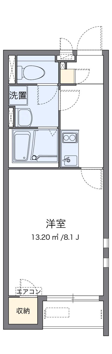 代表的な間取のため実際の間取とは異なる場合があります
