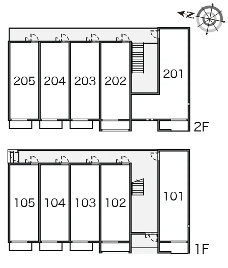 間取り配置図です。