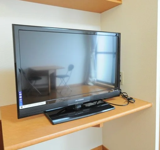 テレビ設置済　メーカー・サイズ等は現況優先します。