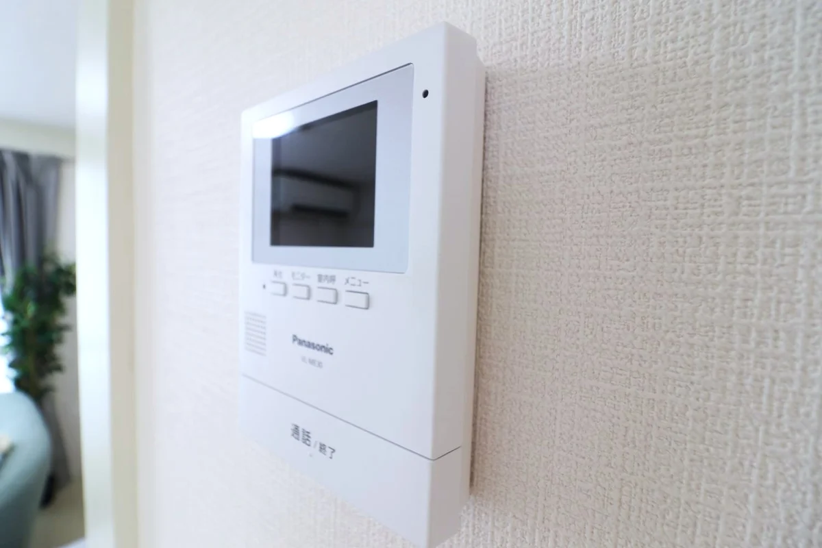 TVモニターホン付で本人確認もできます！　セキュリティ対策もばっちり！