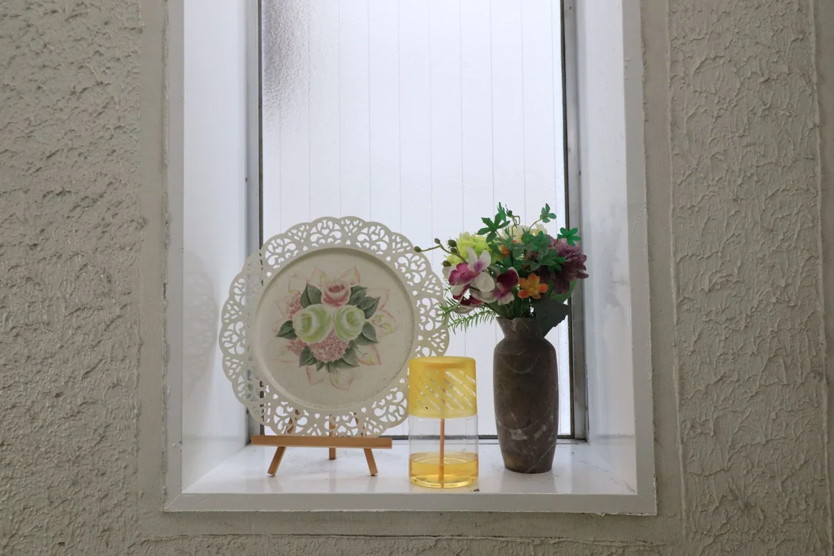 エントランスにも気づかいのある飾りつけもあります♪