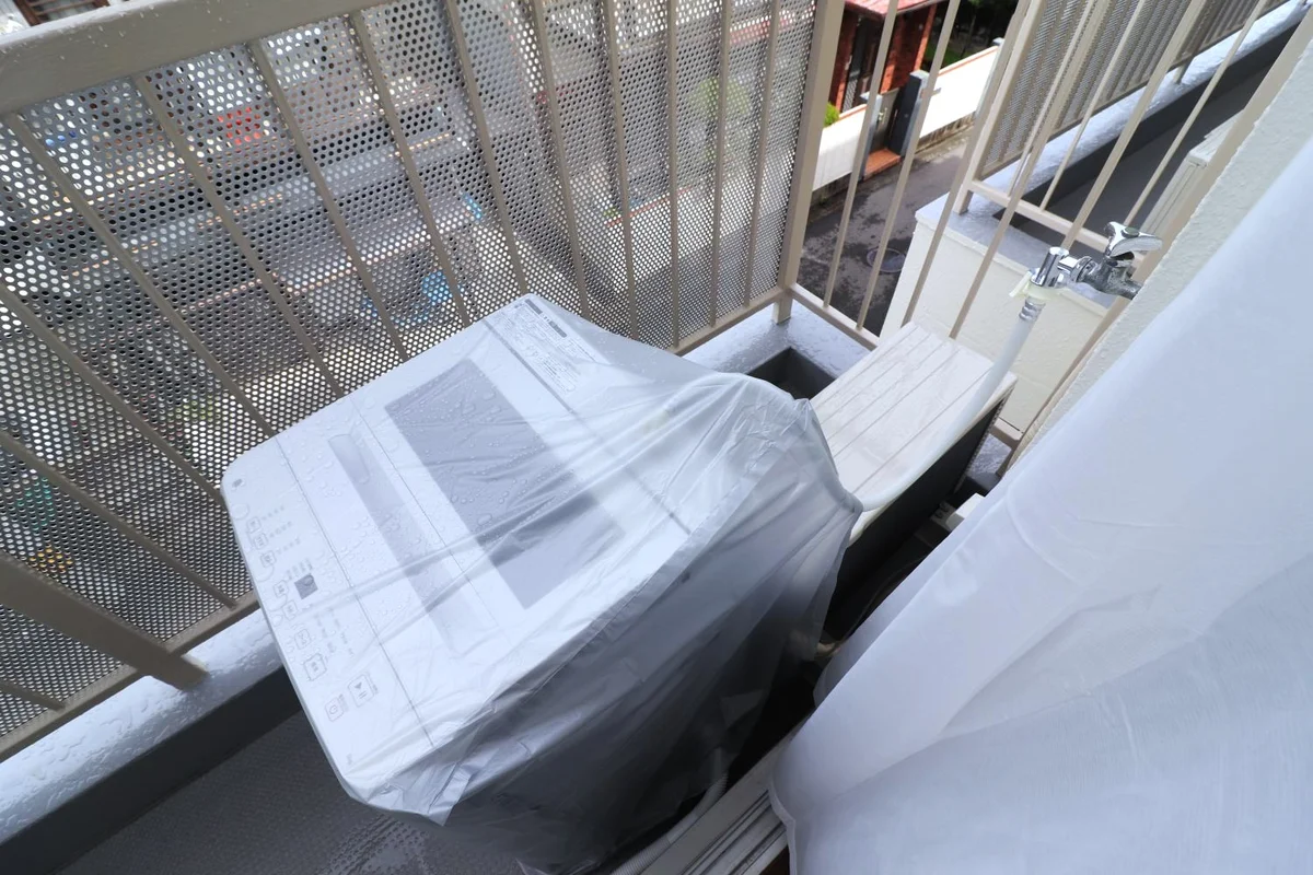 洗濯機あり　コインランドリー不要で金銭面にもよし！