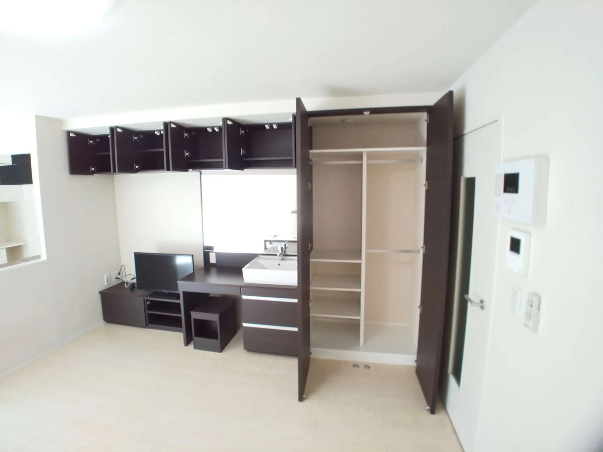 豊富な収納スペース