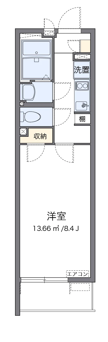 代表的な間取のため実際の間取とは異なる場合があります