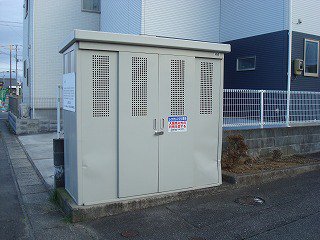 ゴミ集積所は入居者様専用です。