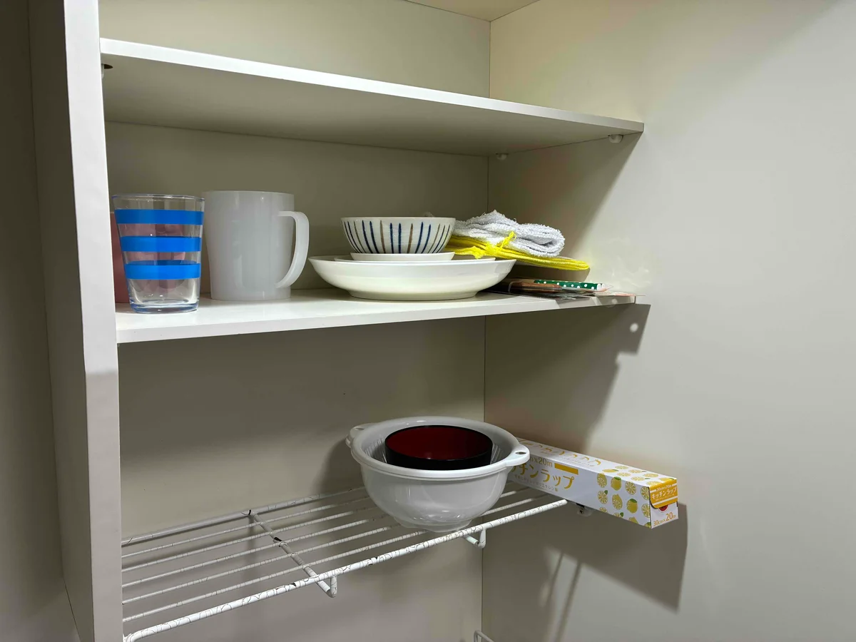 食器類も充実しています。