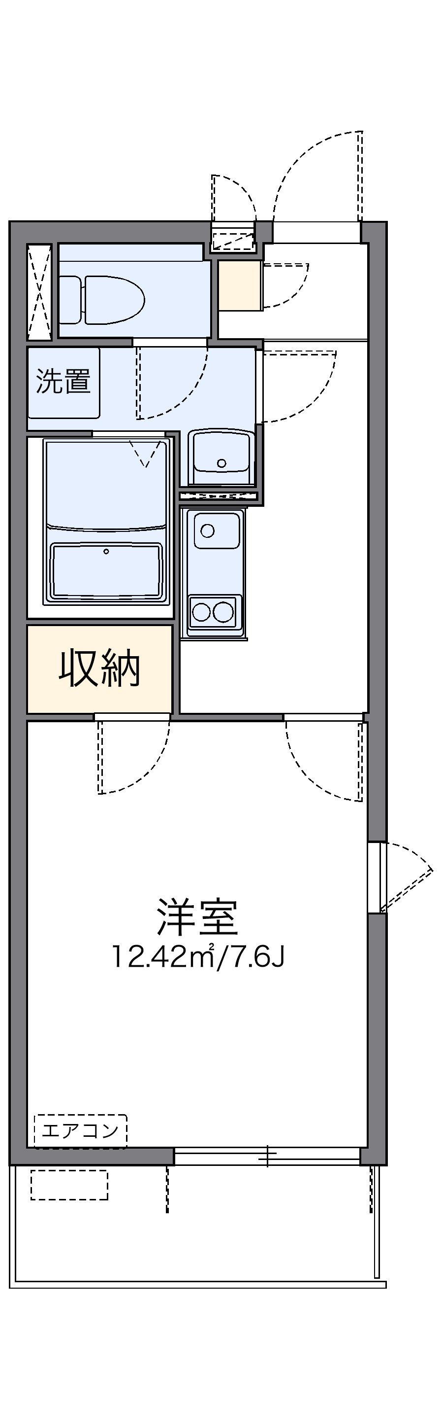 代表的な間取のため実際の間取とは異なる場合があります