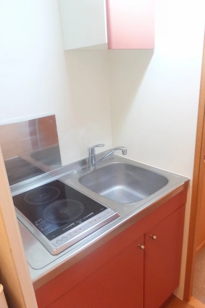 ２口ラジエントヒーター設置済み