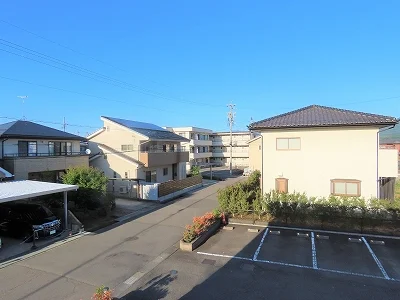 2階からのアングルです