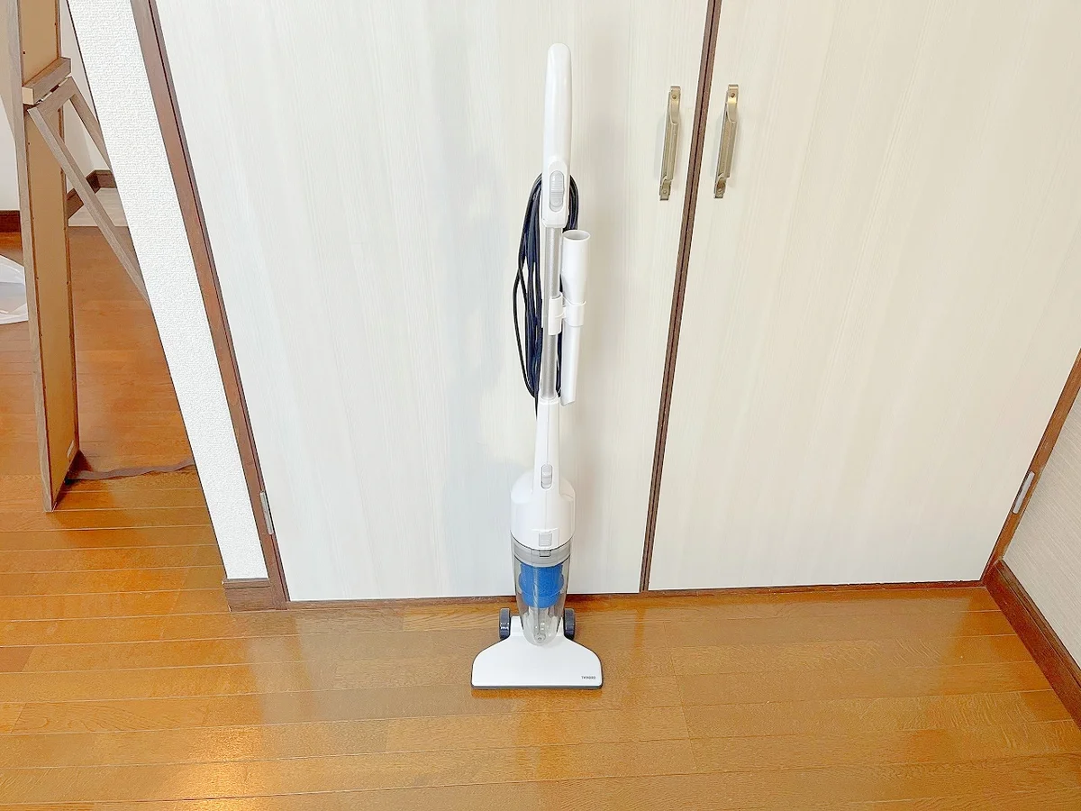 ステッククリーナーをご用意しています！長期滞在でも綺麗なお部屋でお過ごしいただけます🍃