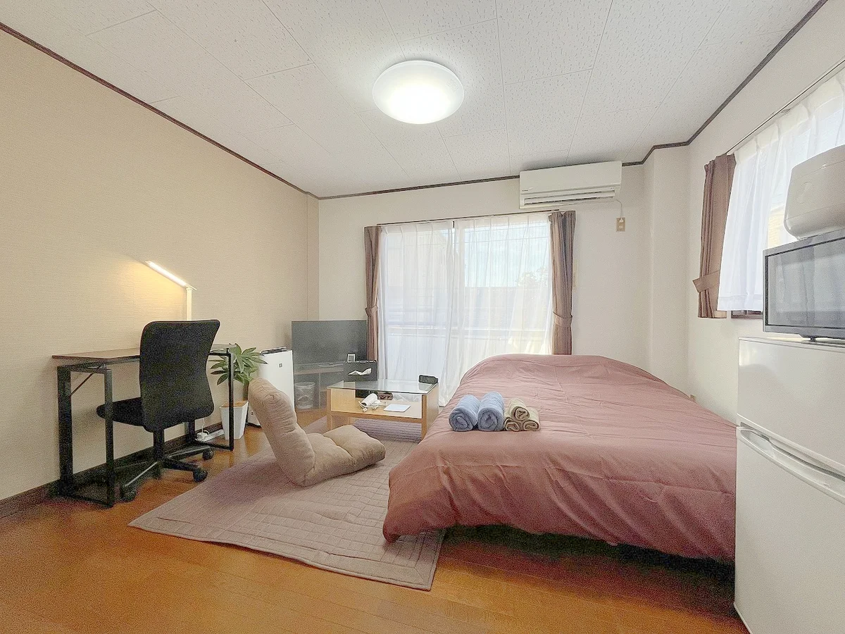 窓が２つあり明るいお部屋となっています☆