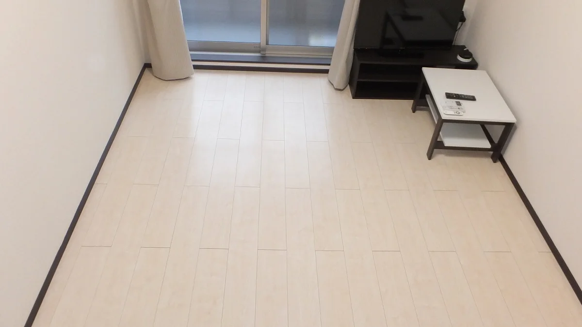 クッションフロアタイプのお部屋になります。