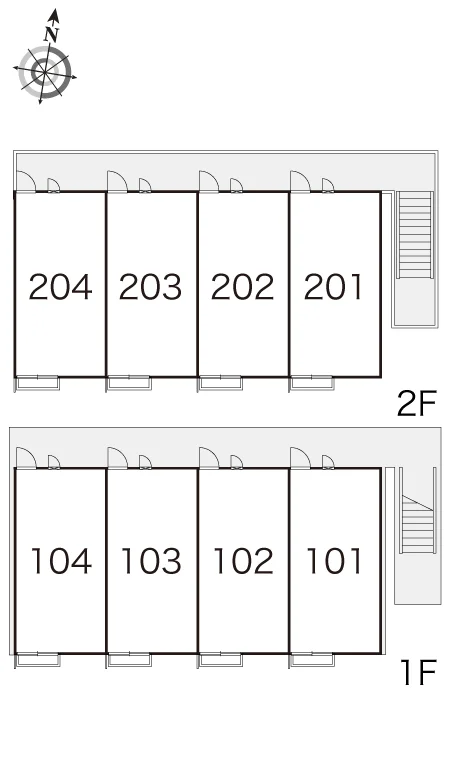 間取り配置図です。