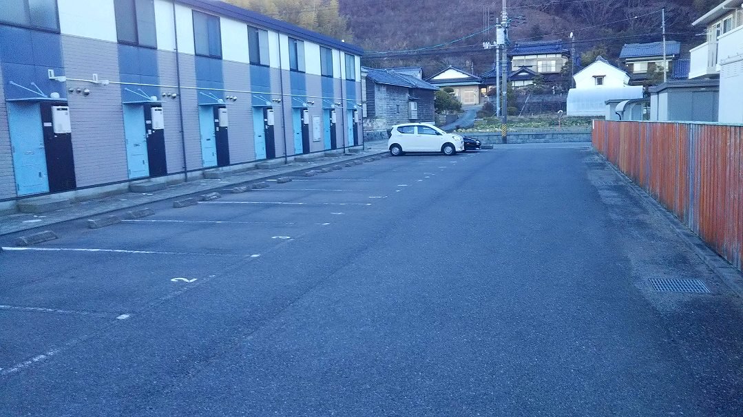 駐車場です。