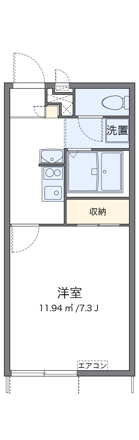 代表的な間取のため実際の間取とは異なる場合があります