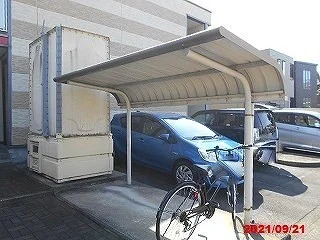 屋根付き駐輪場