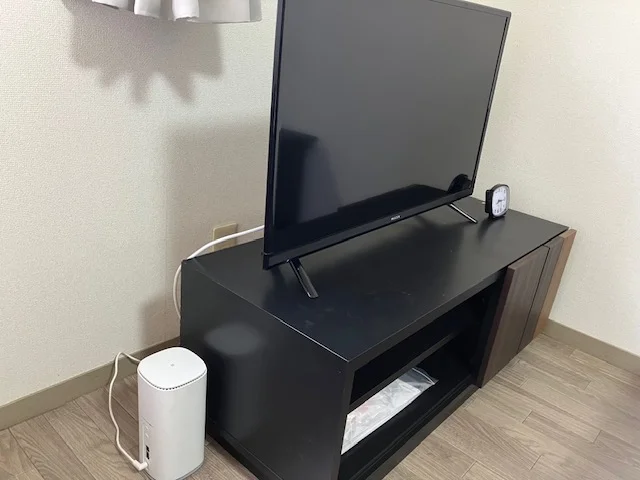 ルーターが設置しているのでWiFiもご安心。