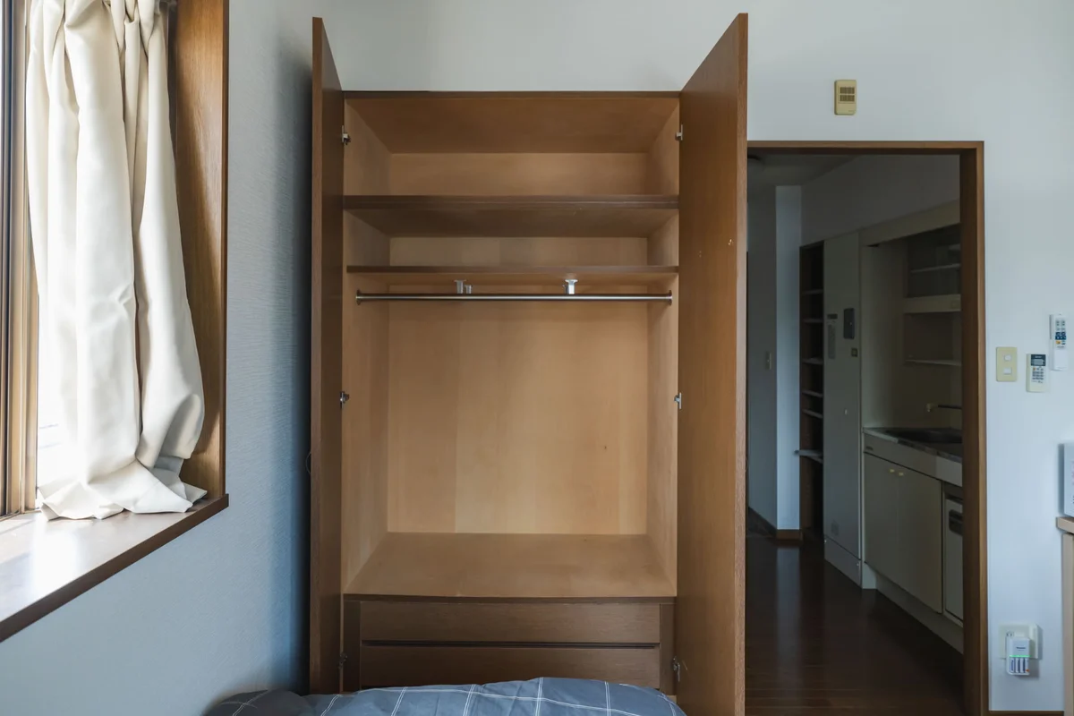 大容量の収納スペースがあります