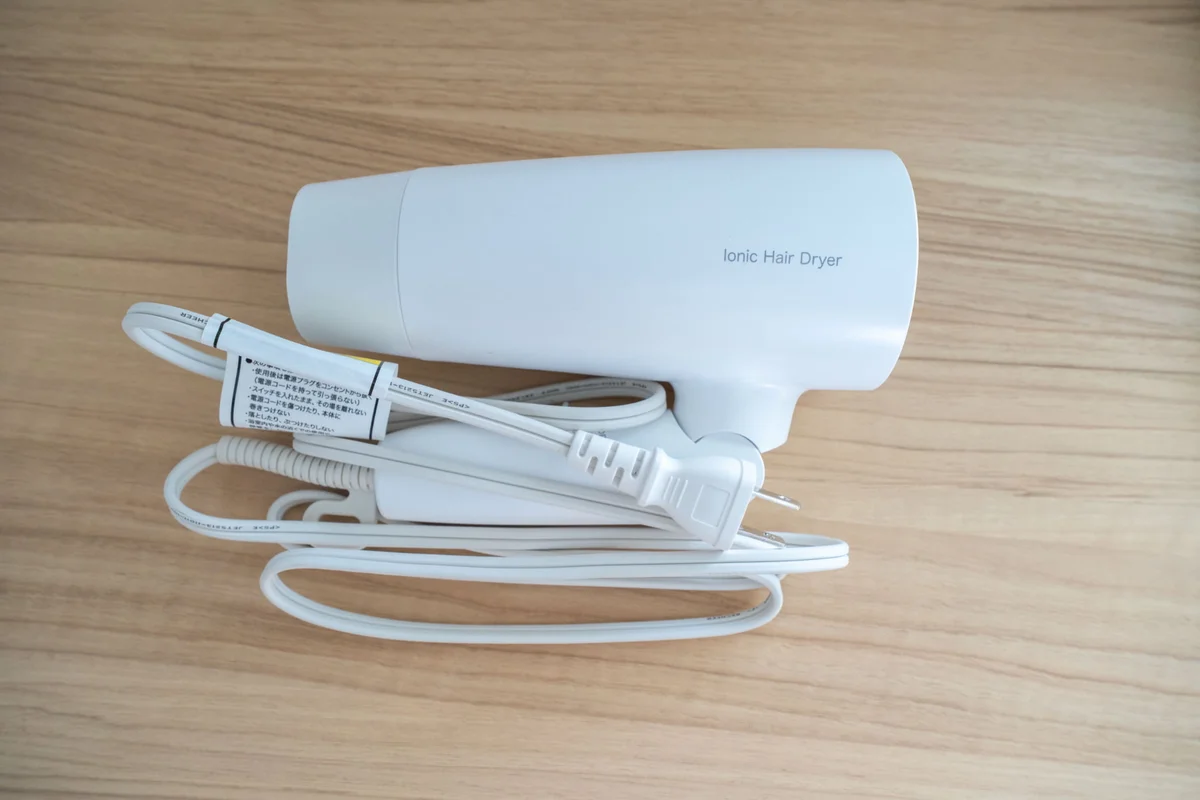 ドライヤーもありますよ