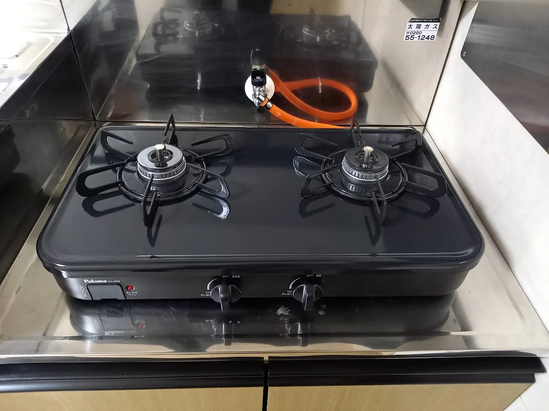 ２口ガスコンロ