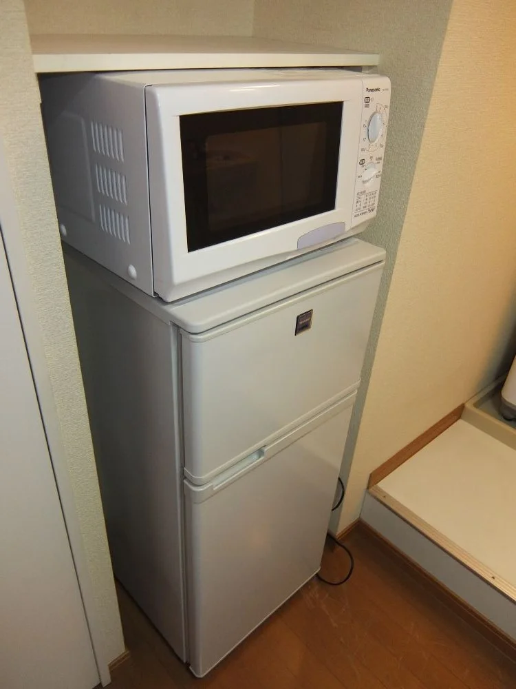 レンジ・冷蔵庫もついてます