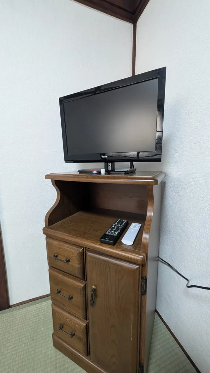 テレビもついております♪