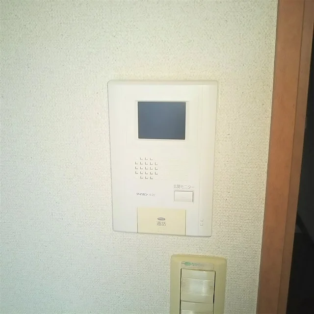 モニター付きインターフォンで急な来訪にも安心です！