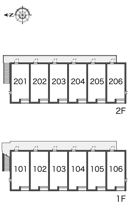 間取り配置図です。