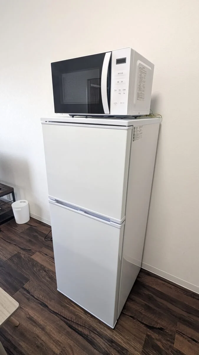 冷蔵庫・電子レンジ完備♪