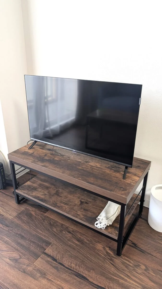 テレビもついております♪