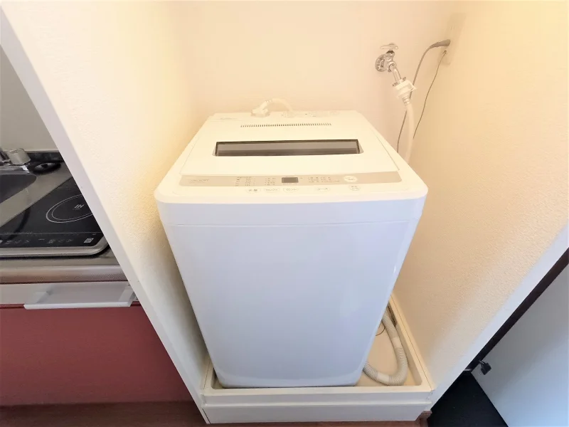 室内洗濯機置き場です。