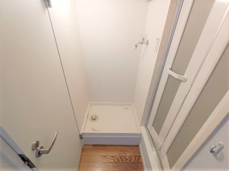 室内洗濯機置き場です。