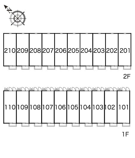 間取り配置図です。