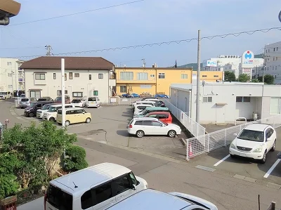 2階からのアングルです