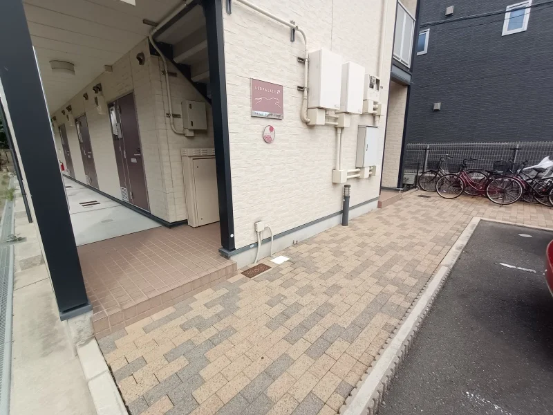 物件入り口です。