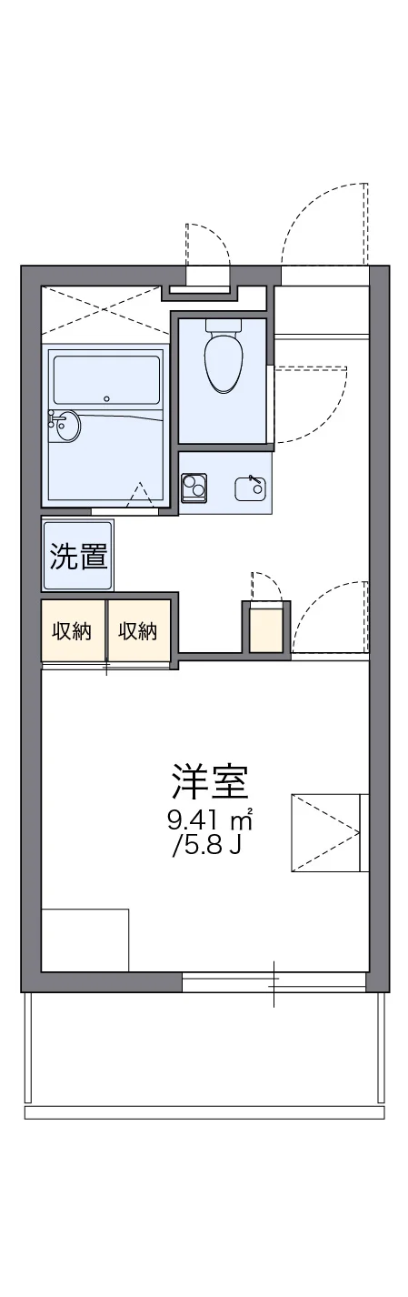 代表的な間取のため実際の間取とは異なる場合があります