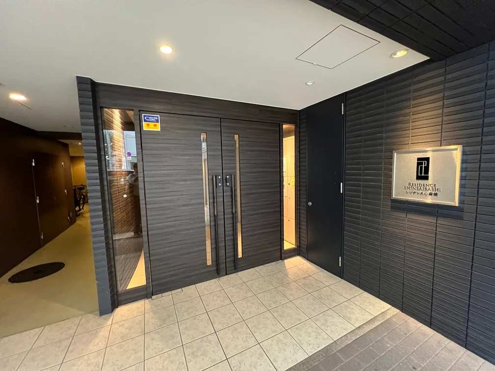 高級感のある入り口です。