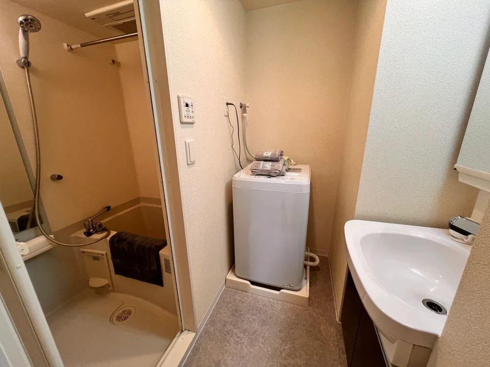 独立洗面台で使い勝手抜群です。